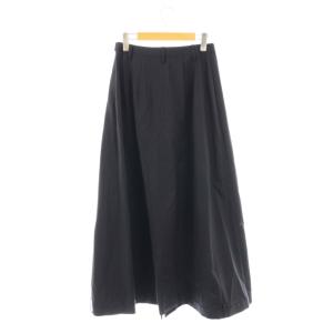 ENFOLD 25AW TROUSERS FLARE-SKIRT 38 ネイビー