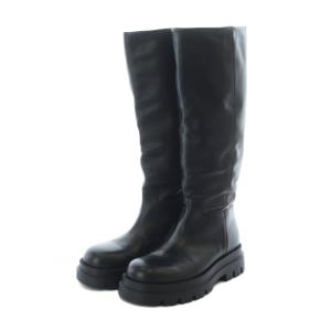 サニー SUNNY FRAMeWORK別注 ロングブーツ 37 23cm 24cm 黒 ブラック /RI