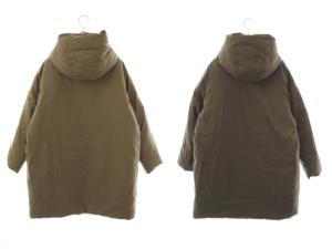 JURGEN LEHL コットン ダウンコート M ブラウン ダークブラウン