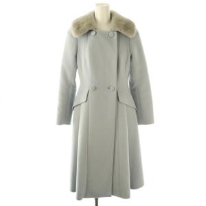 コペンハーゲンファー ミンクファー コート 32 ブルー