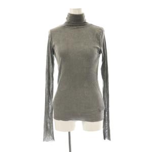 フロッキーチュールプルオーバー カットソー F グレー /DO OS