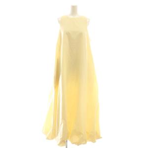 Backslit Balloon Dress ワンピース 38 クリーム色 /CX OS