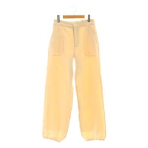 Drawstring Wool Pants ストレートパンツ 38 アイボリー /DF OS