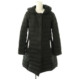 LIMONTA ビジュー装飾ダウンジャケット 34 ブラック /DO OS