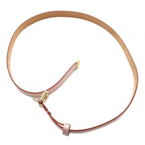 LOUIS VUITTON モノグラム・チェリーブロッサム サンチュール ベルト 80/32 ピンク M9273Y