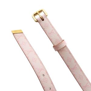 LOUIS VUITTON モノグラム・チェリーブロッサム サンチュール ベルト 80/32 ピンク M9273Y