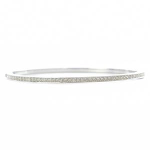 Ready Crystal バングル ブレスレット M シルバー色 /SR SH