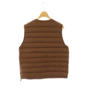 DANTON インナーダウンベスト 36 ブラウン 17A-KW-003 /DO OS