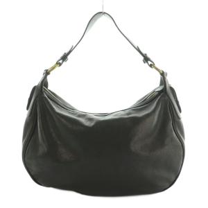 IL BISONTE ワンショルダーバッグ トート 肩がけ レザー 黒 ブラック /SS OS