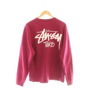 LOGO CREW SWEAT スウェット トレーナー M ワイン /DF OS