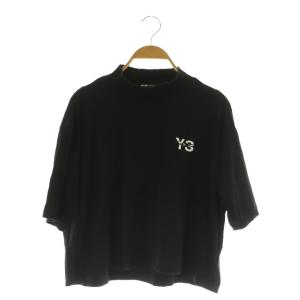 adidas YOHJI YAMAMOTO モックネック Tシャツ カットソー 七分袖 クロップド S