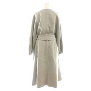 ADORE 2TONEリバーコート リバーシブル 38 グレー ベージュ
