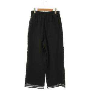 TICCA 25SS DOT EMBROIDERED PANTS パンツ ストレート イージー 1 黒 /NR OS