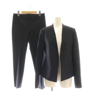 23SS TAILOR 4 スーツ セットアップ ノーカラージャケット×パンツ 0 2 ブラック /DF