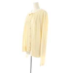 HERMES アンサンブル風 レイヤード ニット 38 ベージュ