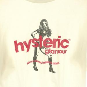 Hysteric ヒステリックグラマー DELIGHT Tシャツ カットソー 半袖 L ホワイト ブラック レッド /ES