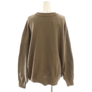 EVERYDAY I LIKE 25SS ベーシック ニットプルオーバー F ブラウン