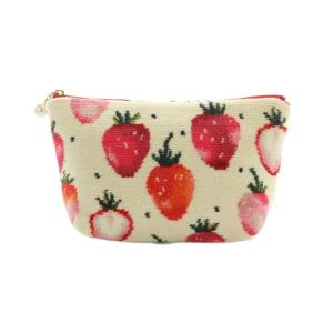 ラブラリーバイフェイラー LOVERARY BY FEILER ストロベリードット コスメポーチ 総柄