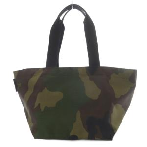 Hervé Chapelier 1028Wカモフラージュ ナイロン舟型ショルダーML迷彩 カーキ /YO23