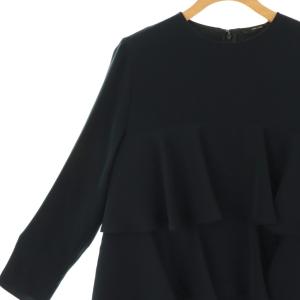 YOKO CHAN YOKOCHAN ティアードブラウス プルオーバー 38 ネイビー