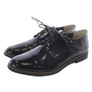 idea エナメル ドレスシューズ 24.5cm 黒 ブラック /SR