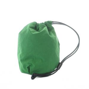 RECYCLED NYLON POPLIN ポーチ アップルグリーン 緑 /RI OS