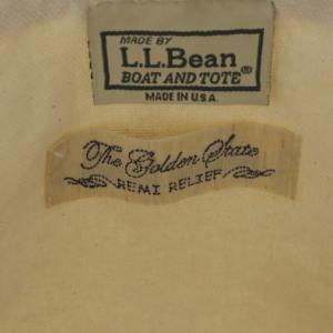 L.L.BEAN レミレリーフ ボート・アンド・トート バッグ ハンドバッグ キャンバス ブラウン /YO22