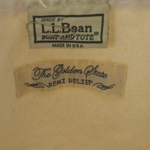 L.L.BEAN レミレリーフ ボート・アンド・トート バッグ ハンドバッグ キャンバス ネイビー /YO21