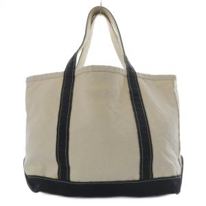 L.L.BEAN レミレリーフ ボート・アンド・トート バッグ ハンドバッグ キャンバス ブラック /YO20