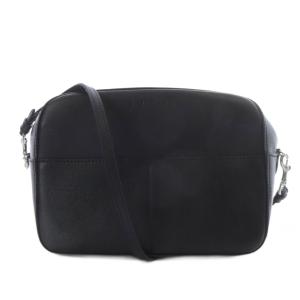 ぺブル ショルダーバッグ ブラック