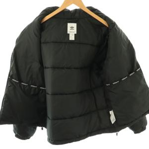 adidas Originals Pad Stand Puff JKT 中綿ジャケット ジップアップ L ブラック GE1341 /HK