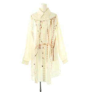 Pearl Print Shirt Dress ワンピース