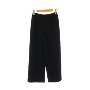 Theory 24AW Double Knit LT N Drawstring Plon パンツ ワイド XXS ブラック