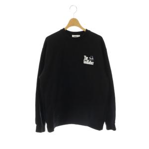 × ザゴッドファーザー THEGODFATHER Sweatshirt スウェット L ブラック ホワイト