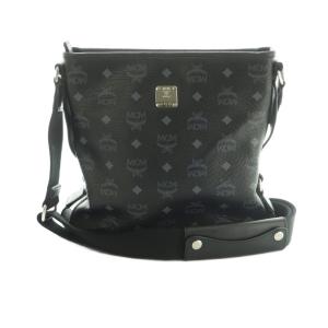 メッセンジャーバッグ ヴィセトス柄 ブラック