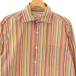 PAUL SMITH マルチストライプ シャツ 長袖 シグネチャーストライプ /AQ OS