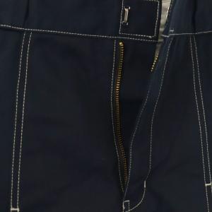 JILL by JILLSTUART 25SS Dickies別注 ステッチロングスカート フレアスカート M ネイビー ホワイト /ES OS