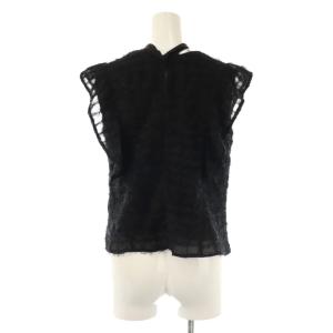 JILL by JILLSTUART 25SS フェザーチェックブラウス スカート セットアップ FR ブラック /ES OS