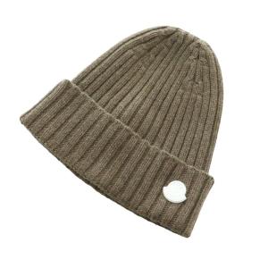 ×HYKE ジーニアス ニット帽 4 ブラウン
