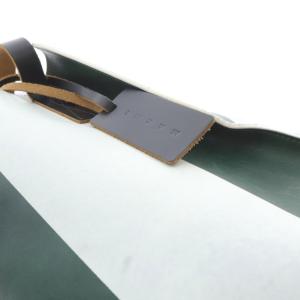 MARNI ポーチ付き トートバッグ ハンドバッグ 緑 グリーン 白 ホワイト /SR