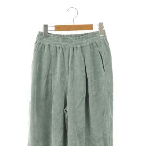 JOURNAL STANDARD 24AW コーデュロイワイドパンツ 36 ミントグリーン /DO OS