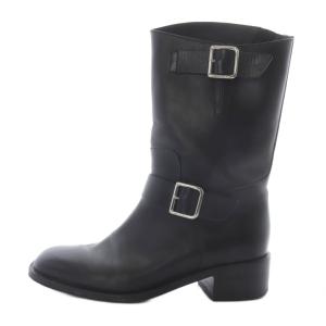 ココマーク サイドジップ エンジニアブーツ 38 ブラック G27805