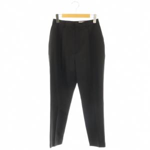 テーパードパンツ スラックス シルク混 2 ブラック /ES OS SH