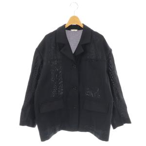 24SS CLANE DAD MESH JACKET ジャケット 薄手 メッシュ アウター 2 濃紺 /NR