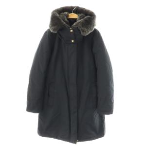 ボアダウンジャケット XS ブラック