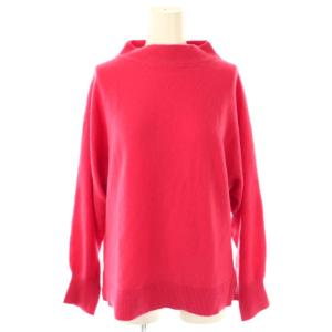 カシミヤニット セーター プルオーバー ボトルネック 38 ピンク /CX OS