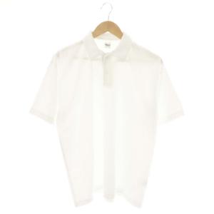 25SS パイル ポロシャツ 半袖 L ホワイト /DF OS