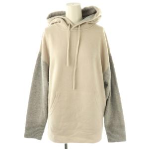 ミルドウールフーデッドプルオーバー パーカー S グレージュ グレー /DO OS