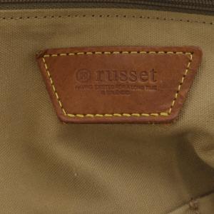 russet バッグ リュックサック バックパック モノグラム 総柄 ナイロン ブラウン /YO2