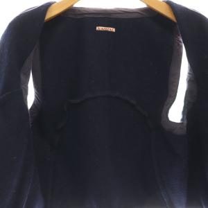 KAPITAL ウール混 ベスト ジレ XS ネイビー /DF OS